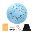 Tongue drum 8 notes + Accessoires