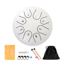 Tongue drum 8 notes + Accessoires