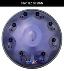 Handpan 9 Notes en Ré mineur