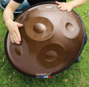 Handpan Mini handpan 6 notes Bronze