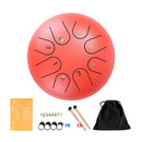 Tongue drum 8 notes + Accessoires