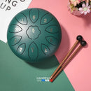 Tongue drum 8 notes + Accessoires